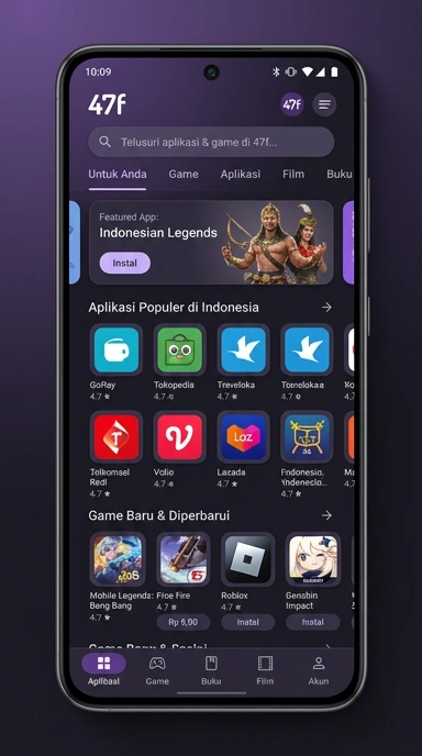 Indeks Aplikasi Populer — Temukan di 47f