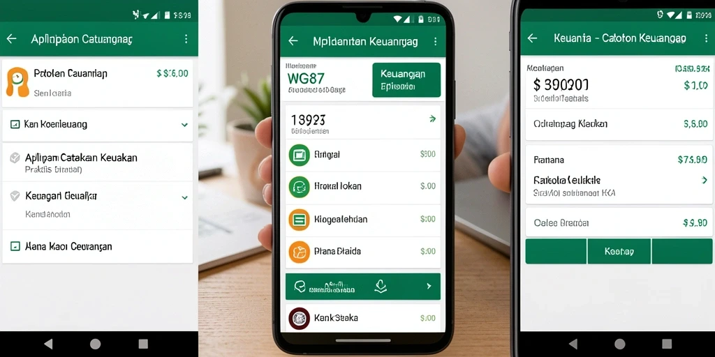 Tampilan antarmuka WG87 untuk pencatatan keuangan yang efektif.