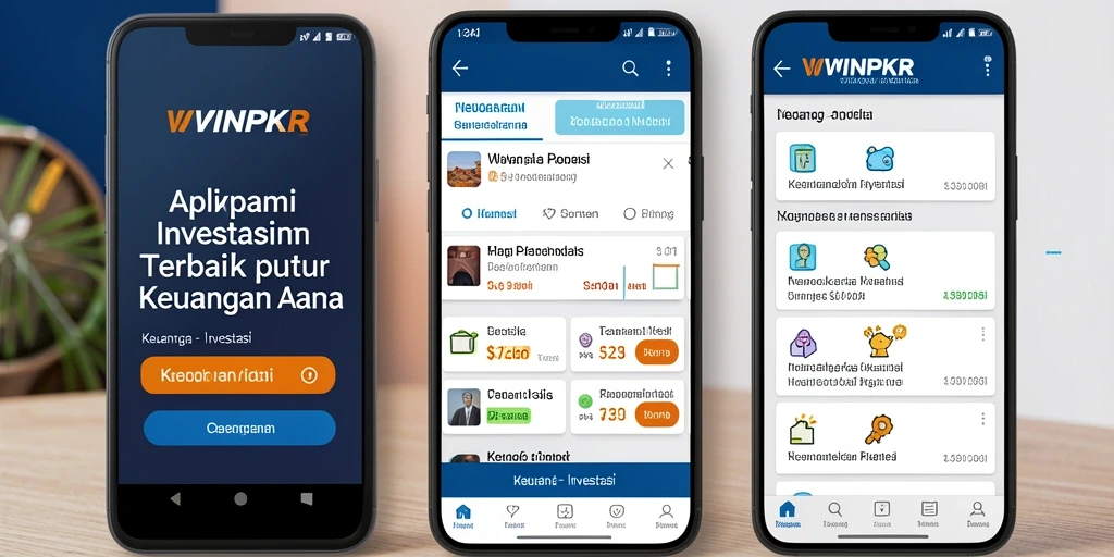 Antarmuka pengguna WINPKR yang modern dan fungsional.